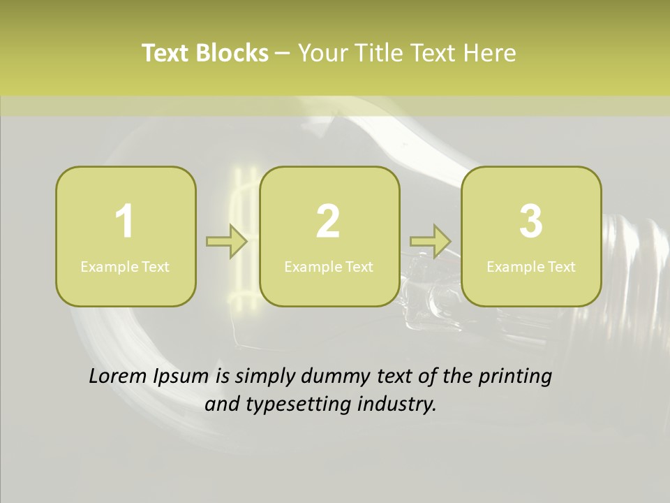 White Background Sharing Senior PowerPoint Template
