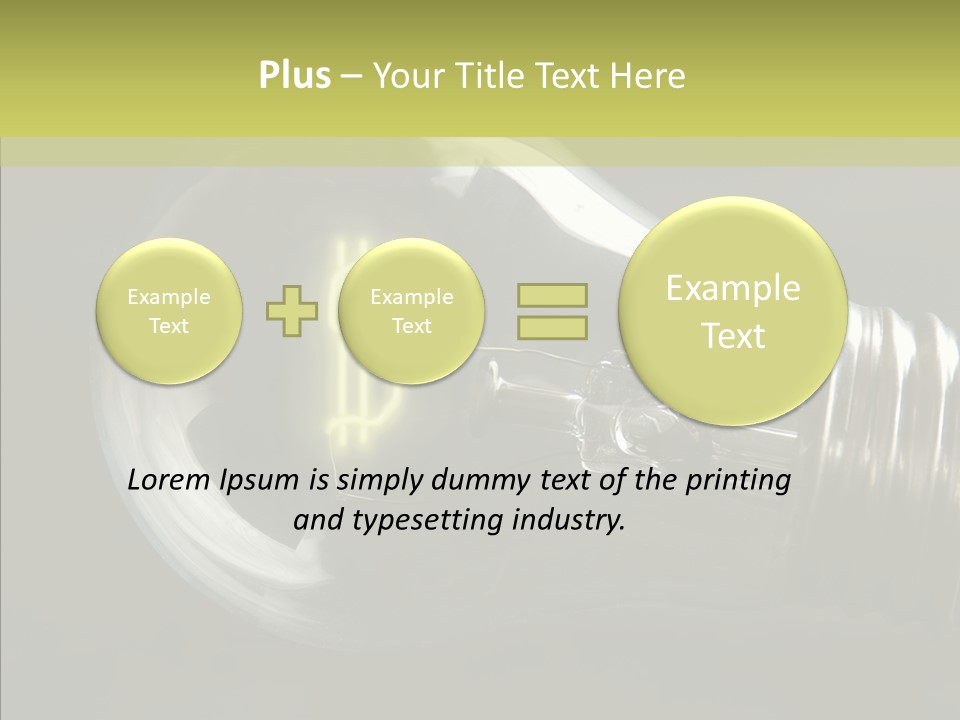 White Background Sharing Senior PowerPoint Template