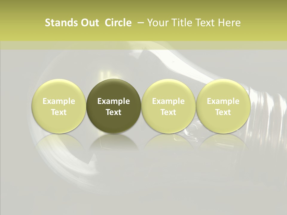 White Background Sharing Senior PowerPoint Template