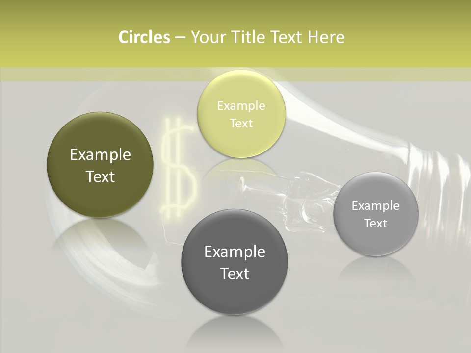 White Background Sharing Senior PowerPoint Template