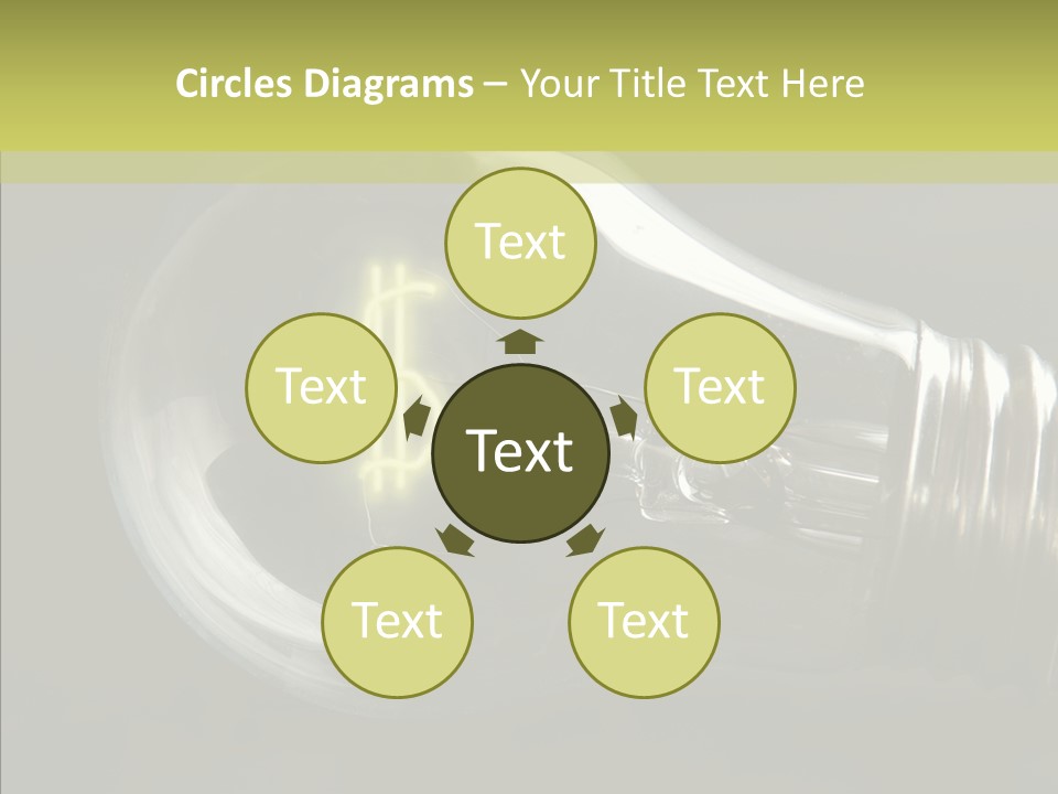 White Background Sharing Senior PowerPoint Template