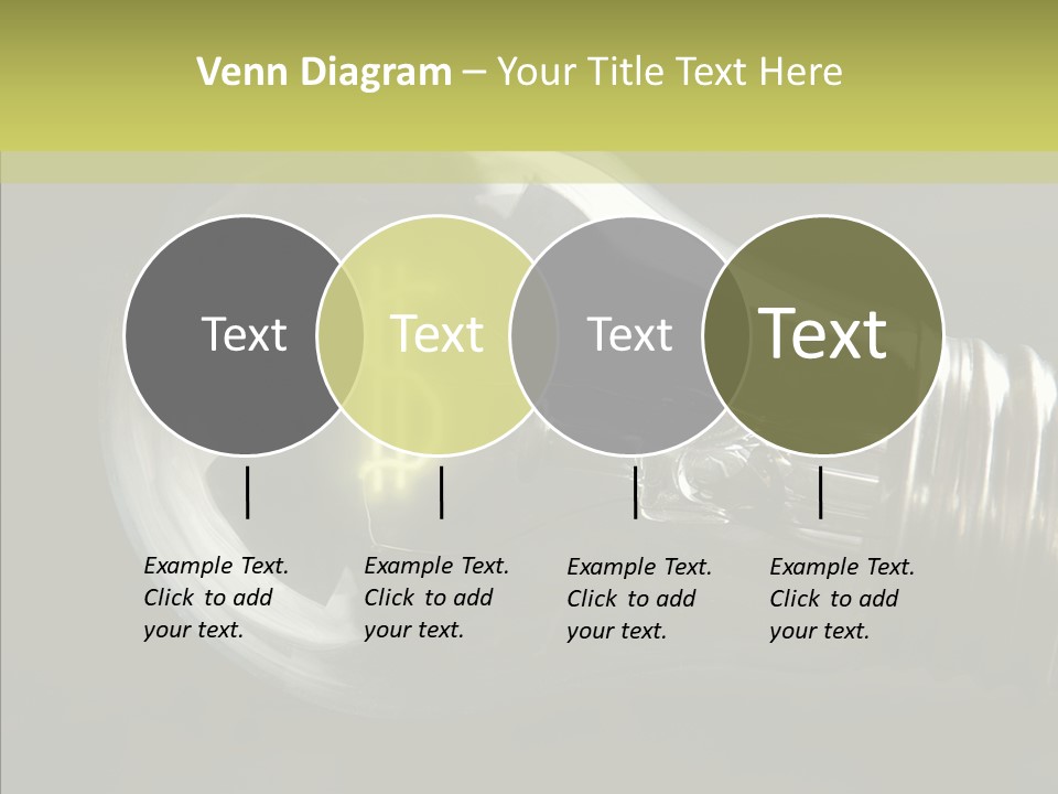 White Background Sharing Senior PowerPoint Template