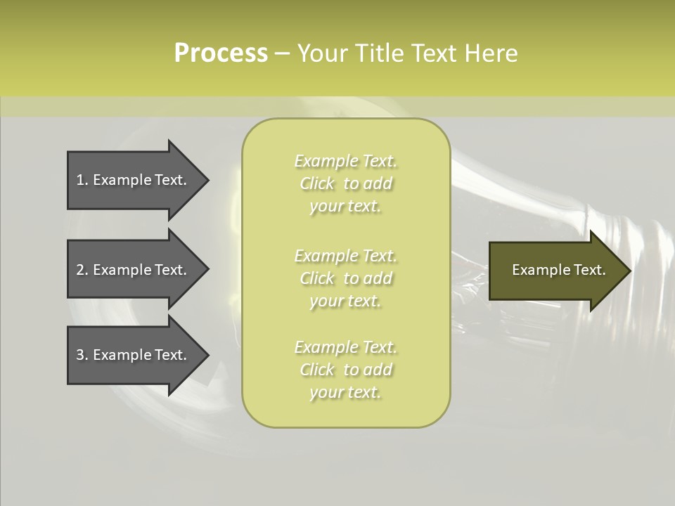 White Background Sharing Senior PowerPoint Template