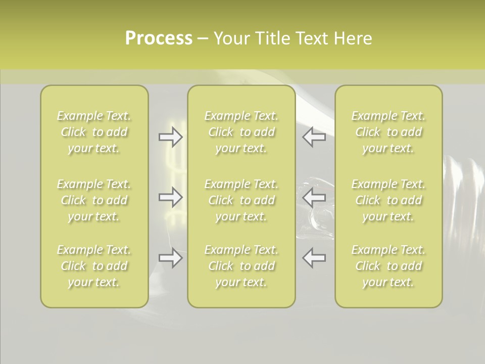 White Background Sharing Senior PowerPoint Template