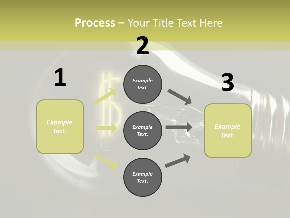 White Background Sharing Senior PowerPoint Template