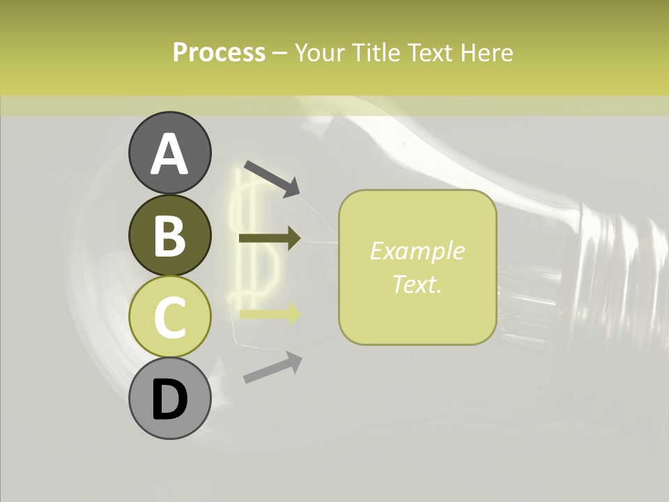 White Background Sharing Senior PowerPoint Template