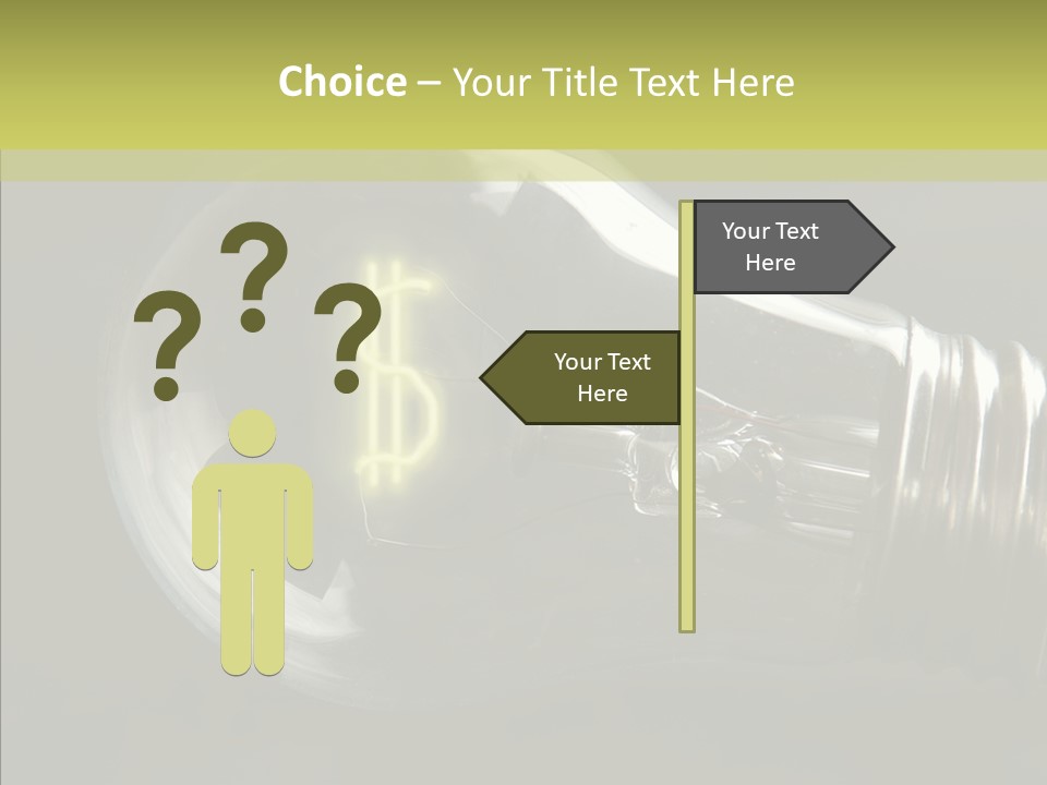 White Background Sharing Senior PowerPoint Template