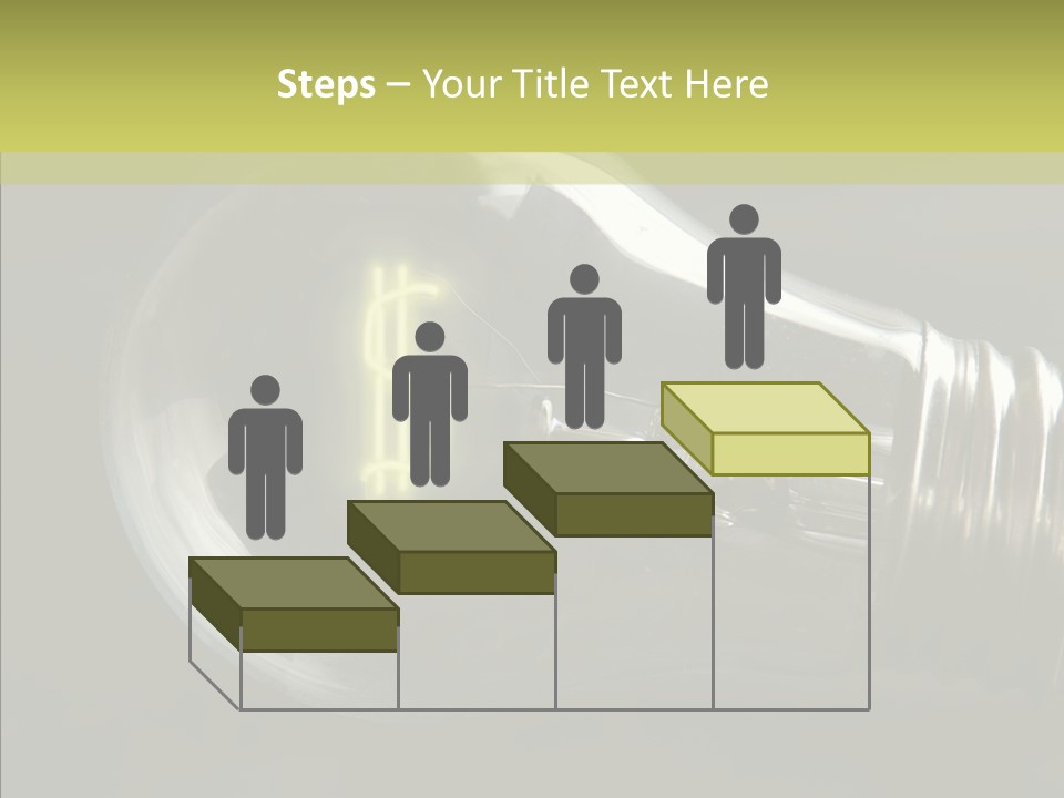 White Background Sharing Senior PowerPoint Template