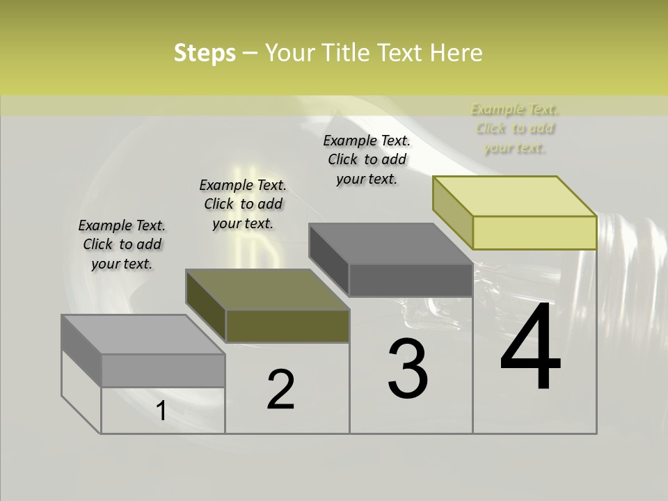 White Background Sharing Senior PowerPoint Template