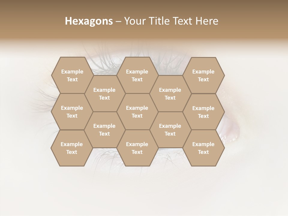 Female Senior Elder PowerPoint Template