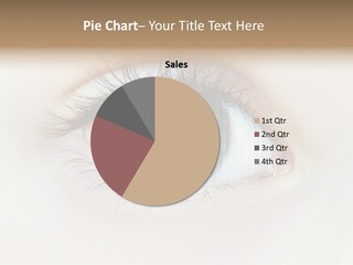 Female Senior Elder PowerPoint Template