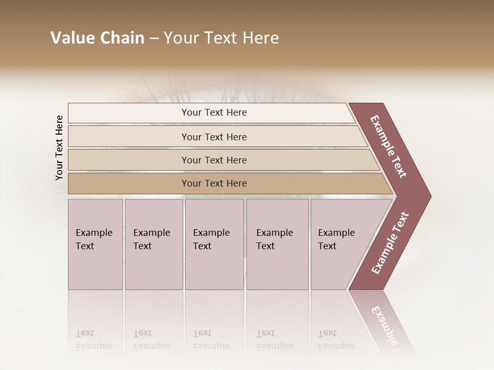Female Senior Elder PowerPoint Template