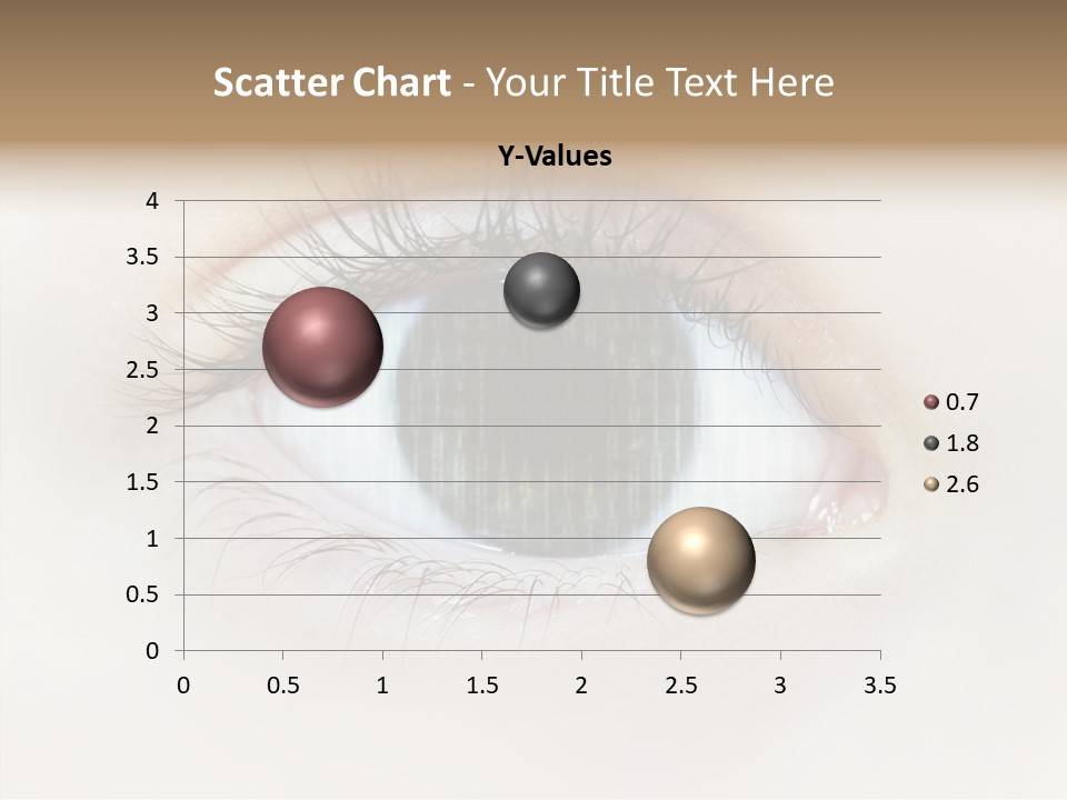 Female Senior Elder PowerPoint Template