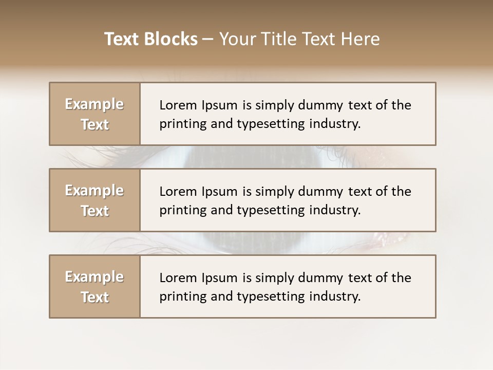 Female Senior Elder PowerPoint Template