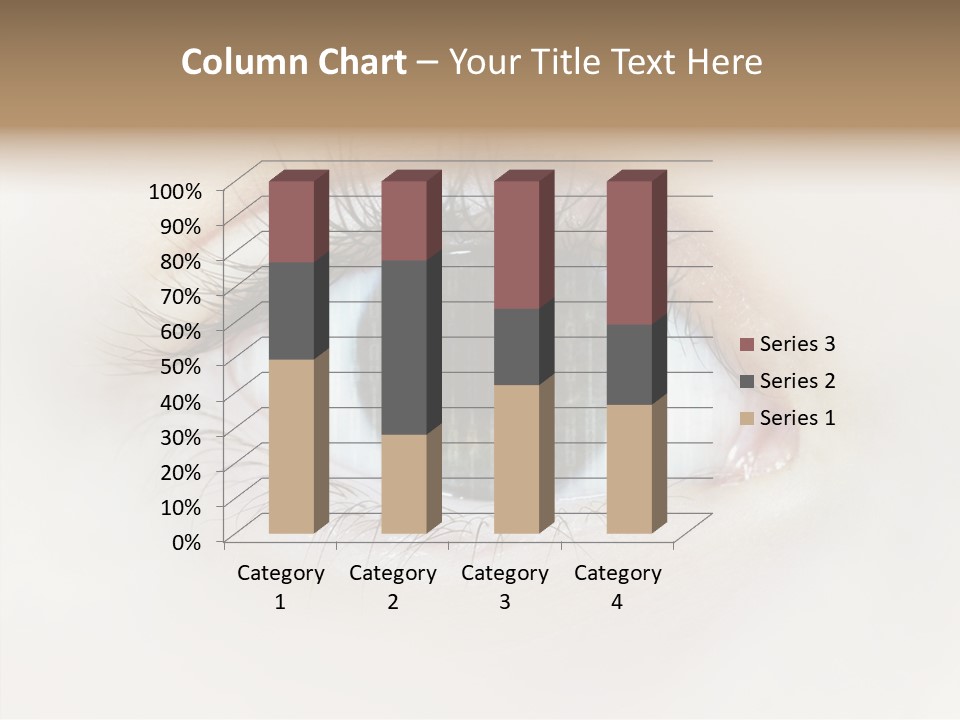 Female Senior Elder PowerPoint Template