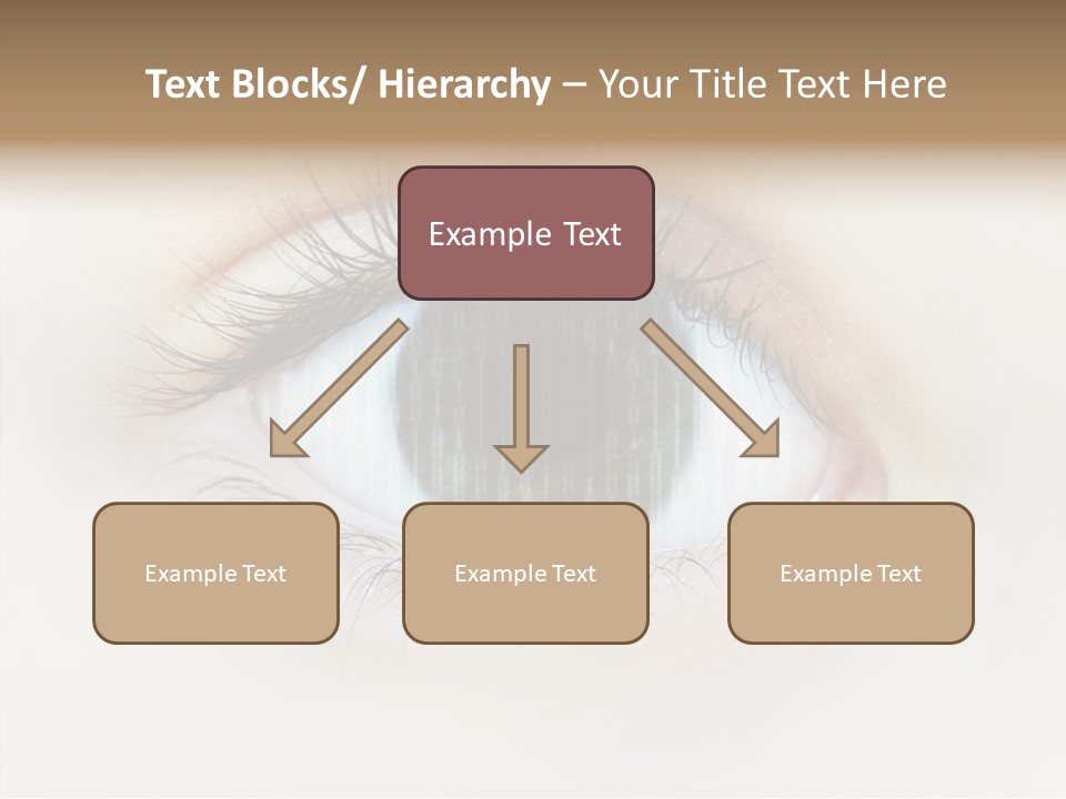 Female Senior Elder PowerPoint Template