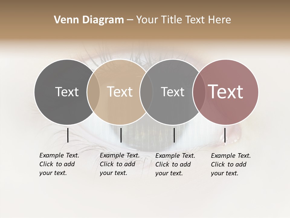 Female Senior Elder PowerPoint Template