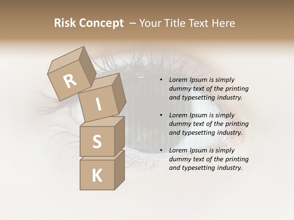 Female Senior Elder PowerPoint Template