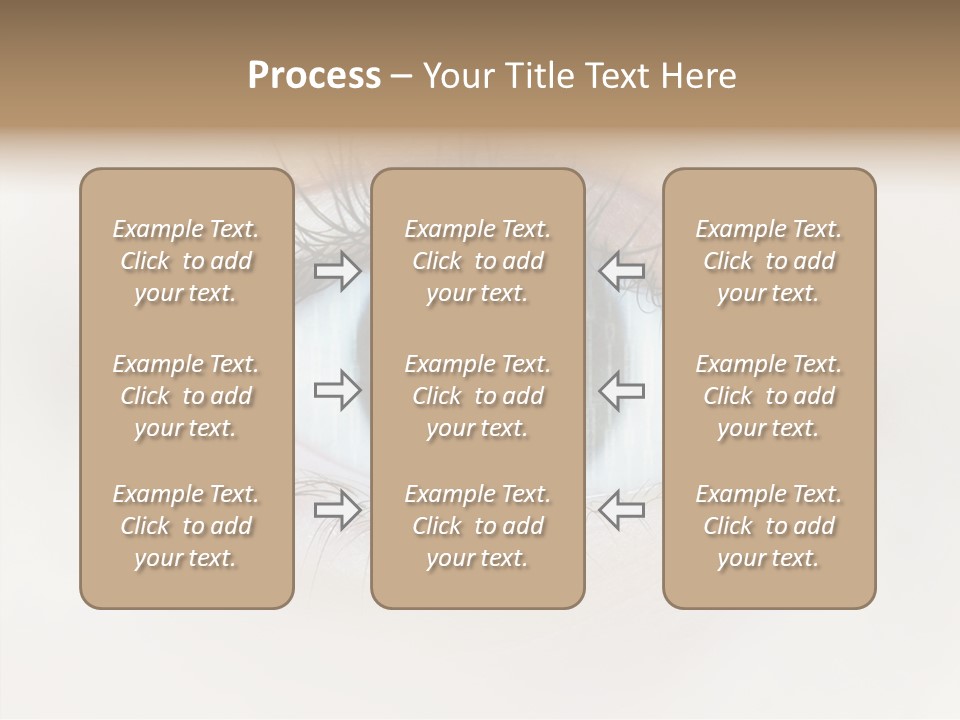 Female Senior Elder PowerPoint Template