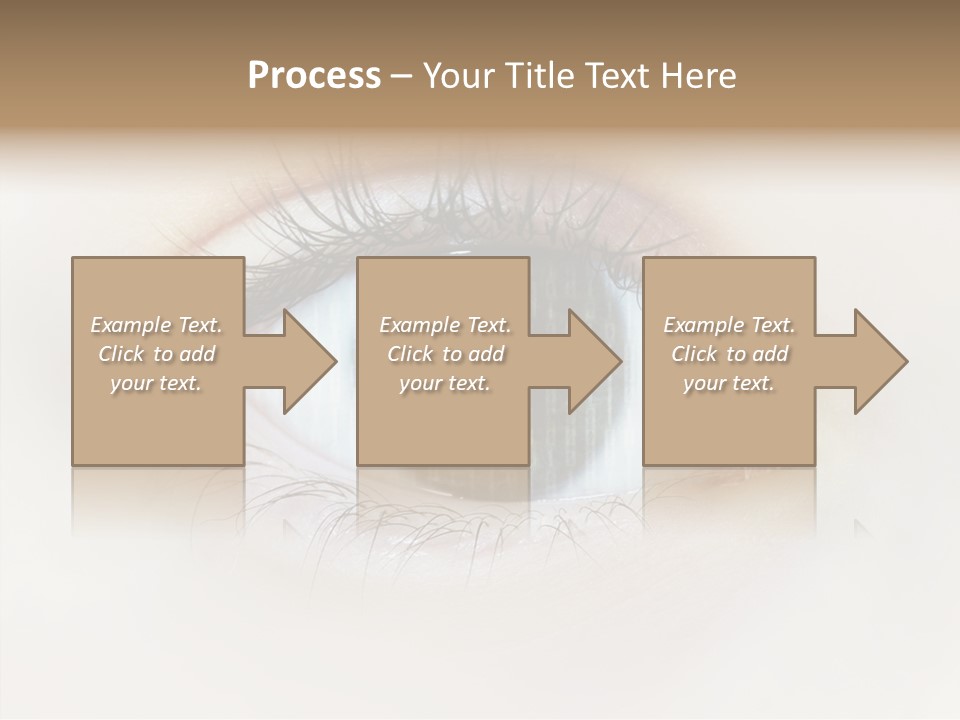 Female Senior Elder PowerPoint Template