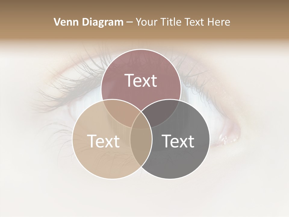 Female Senior Elder PowerPoint Template