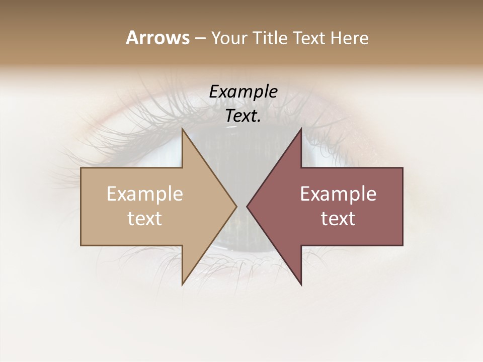 Female Senior Elder PowerPoint Template