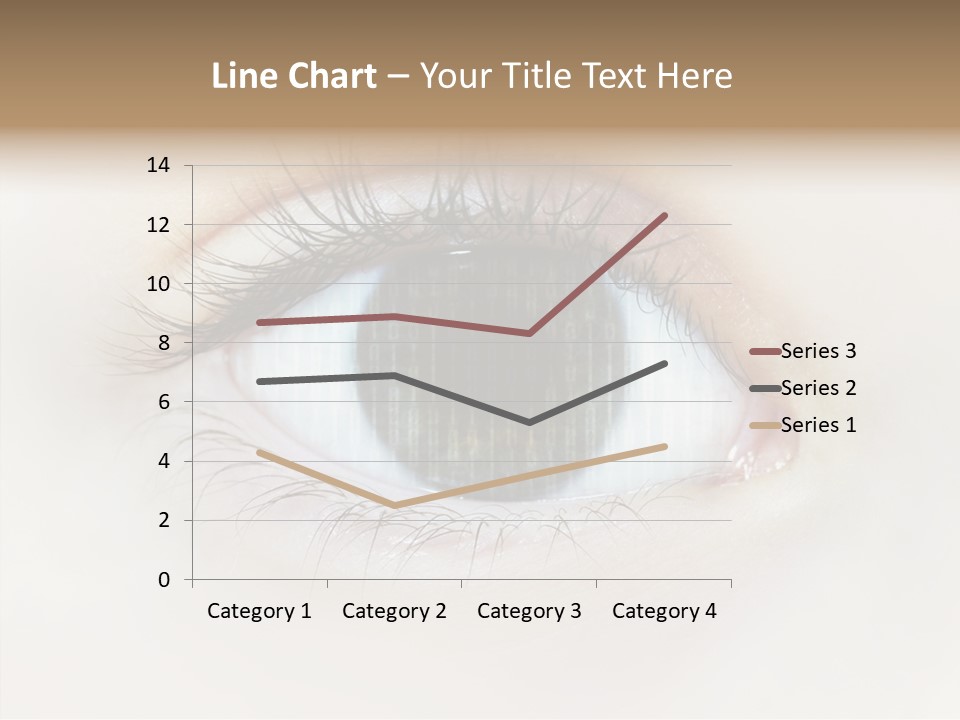Female Senior Elder PowerPoint Template
