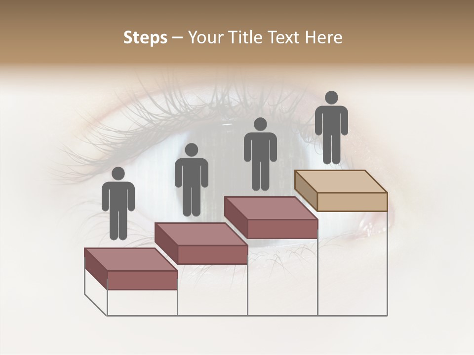 Female Senior Elder PowerPoint Template