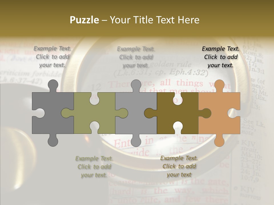 Touching White Background Background PowerPoint Template