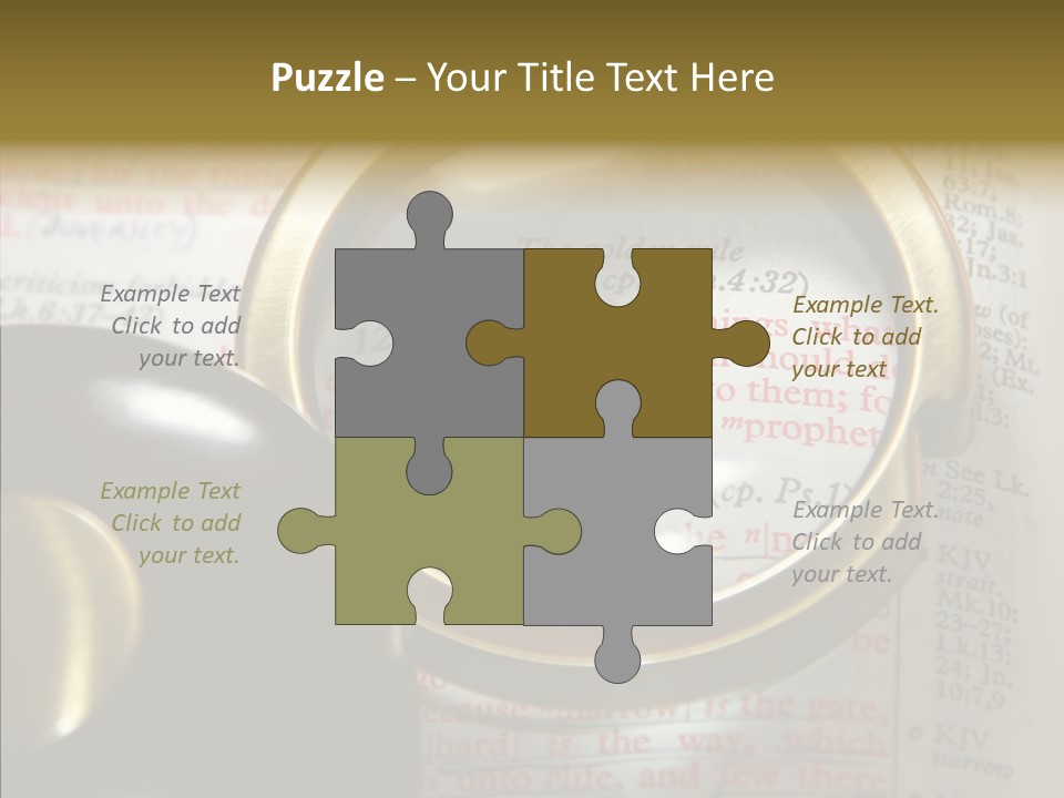 Touching White Background Background PowerPoint Template