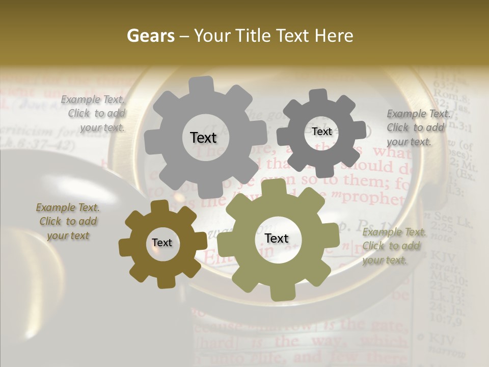 Touching White Background Background PowerPoint Template