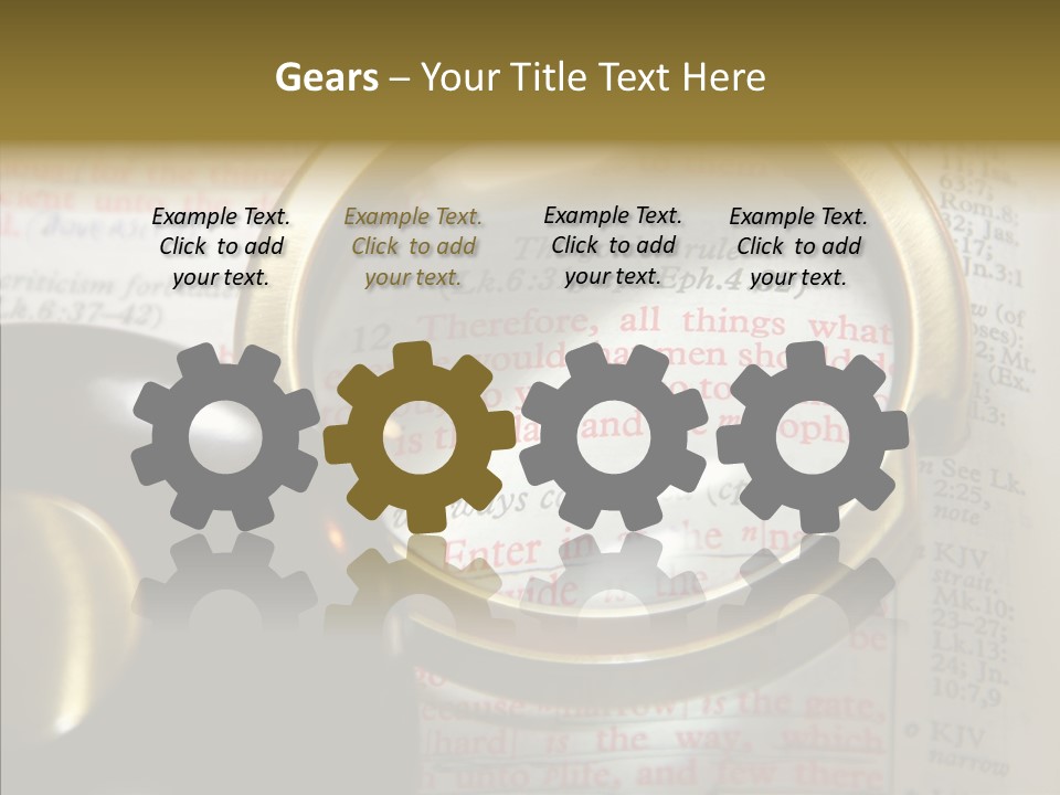 Touching White Background Background PowerPoint Template