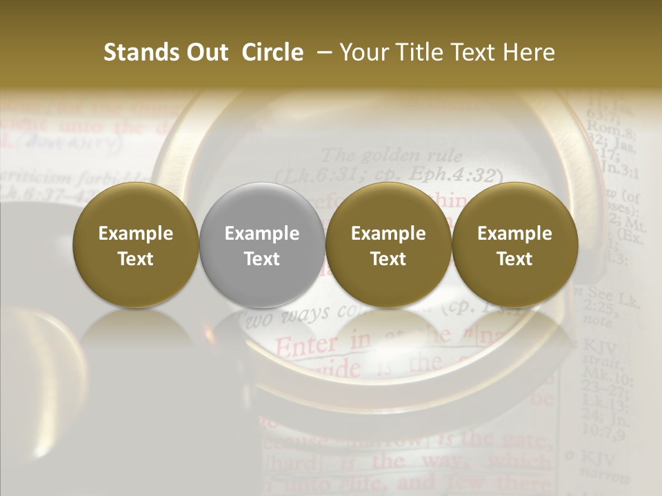 Touching White Background Background PowerPoint Template