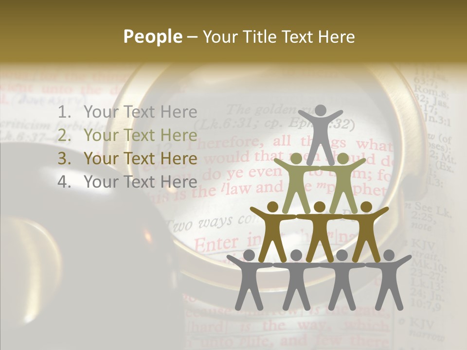 Touching White Background Background PowerPoint Template