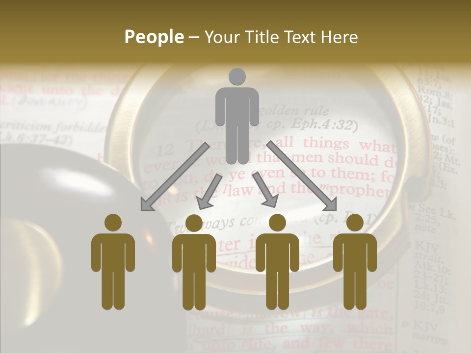 Touching White Background Background PowerPoint Template