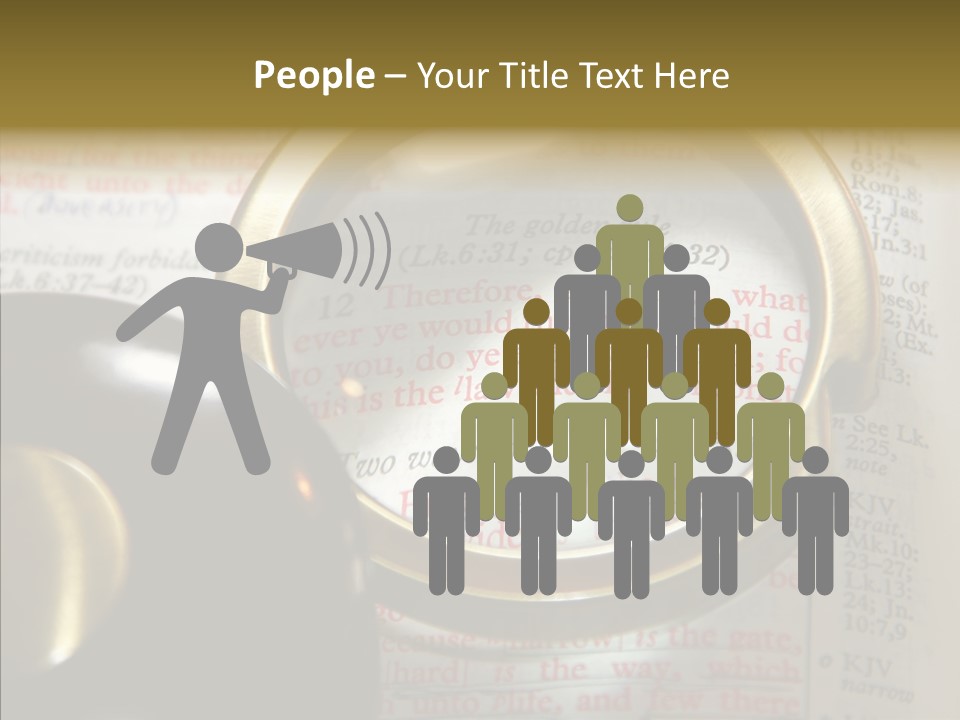 Touching White Background Background PowerPoint Template