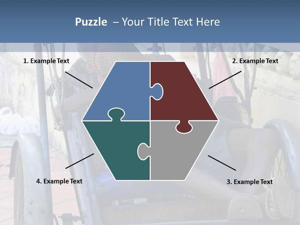 Human Background Close Up PowerPoint Template