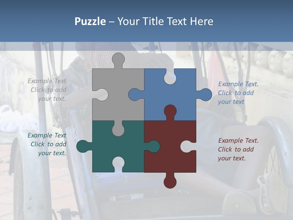 Human Background Close Up PowerPoint Template