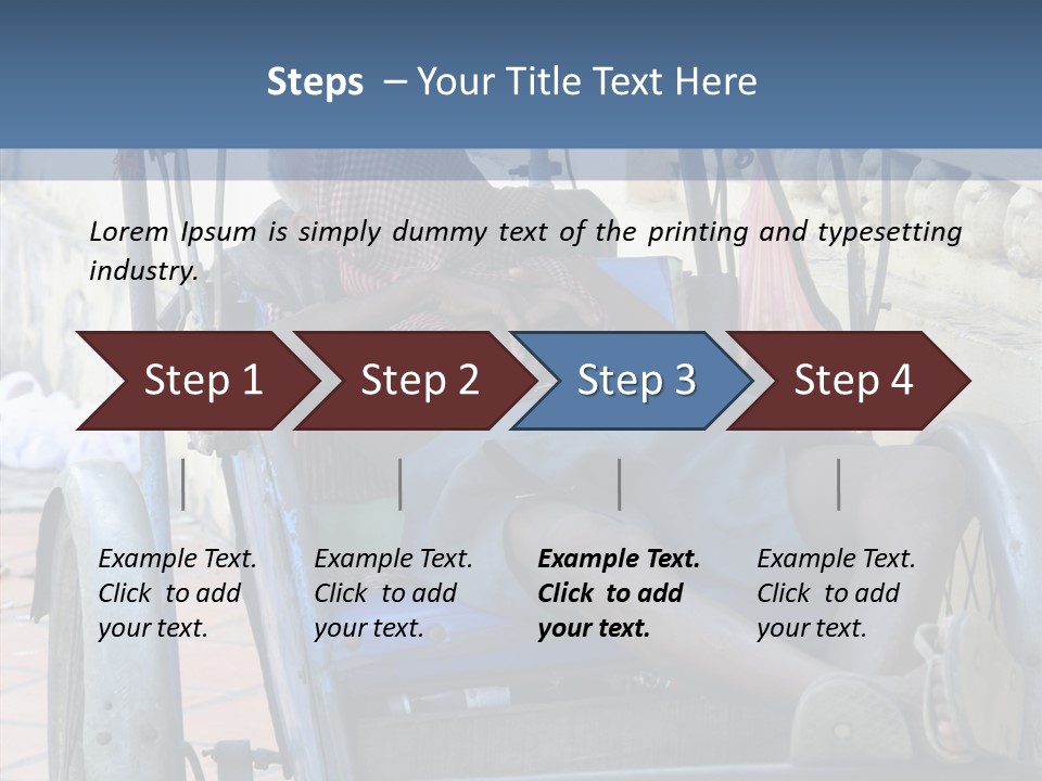 Human Background Close Up PowerPoint Template