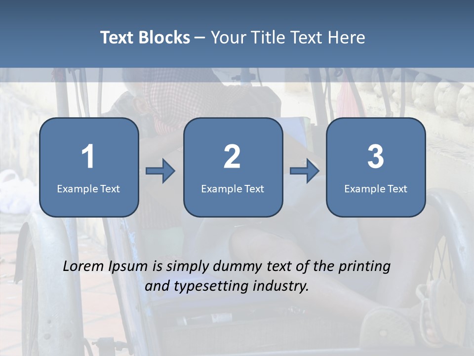 Human Background Close Up PowerPoint Template