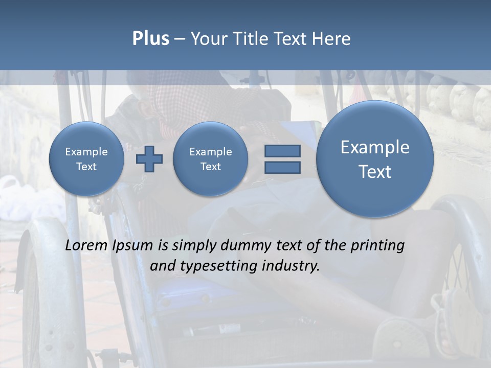 Human Background Close Up PowerPoint Template