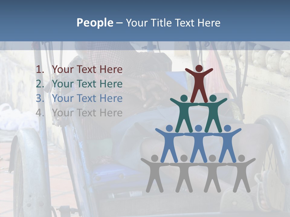 Human Background Close Up PowerPoint Template