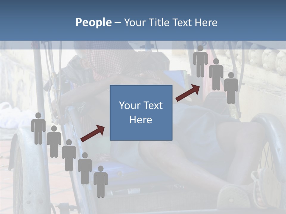 Human Background Close Up PowerPoint Template