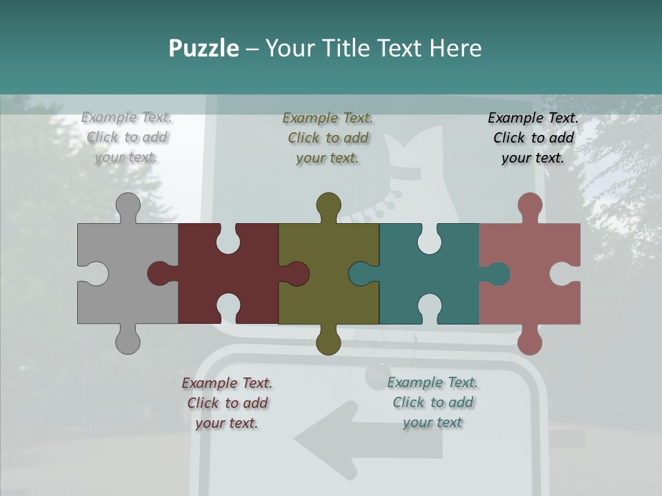 Togetherness Aging Holding Hands PowerPoint Template