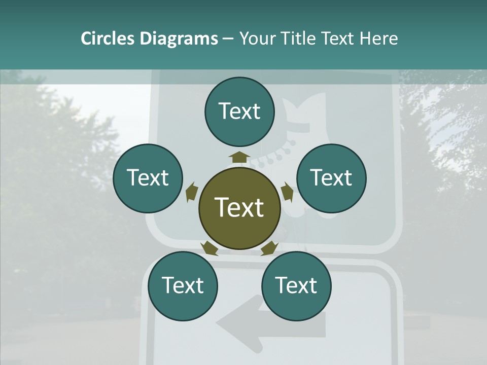 Togetherness Aging Holding Hands PowerPoint Template