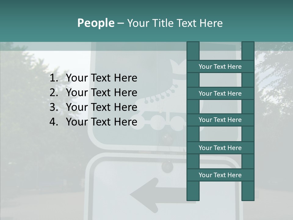 Togetherness Aging Holding Hands PowerPoint Template