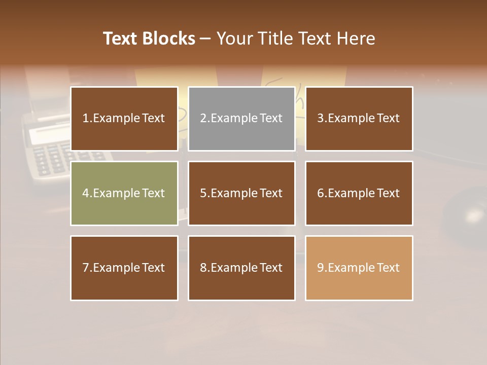 Young Caregiver Help PowerPoint Template