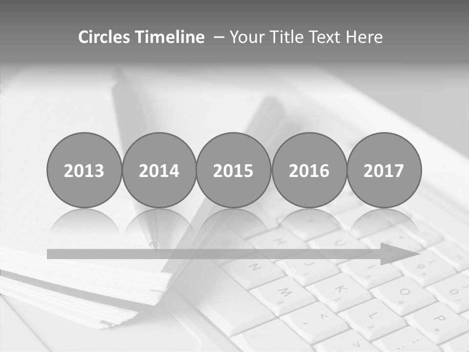 Togetherness White Background Assist PowerPoint Template