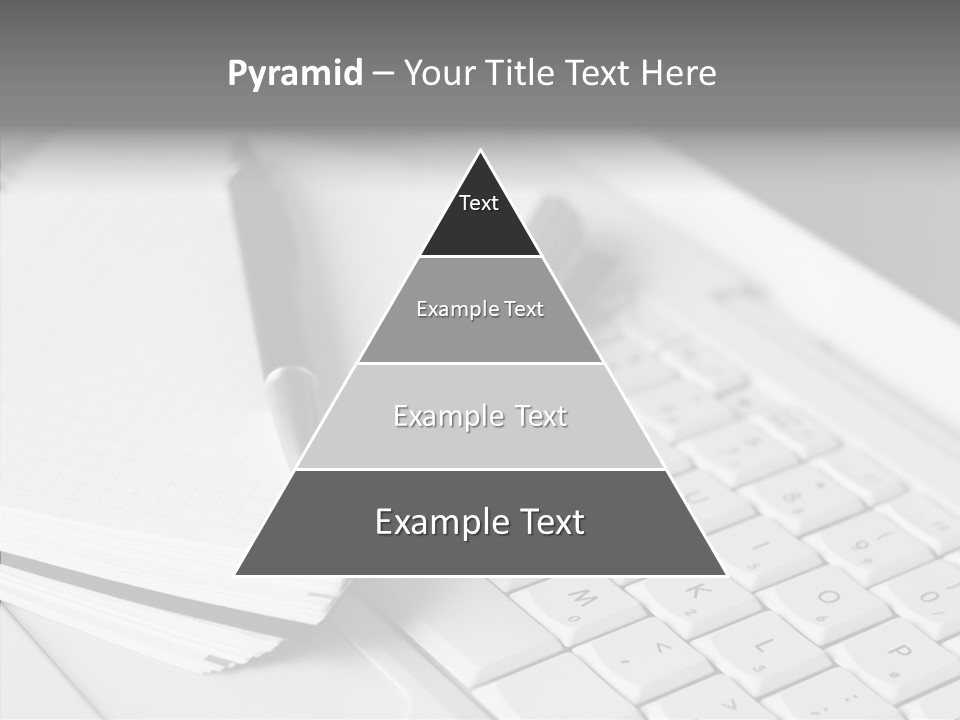 Togetherness White Background Assist PowerPoint Template