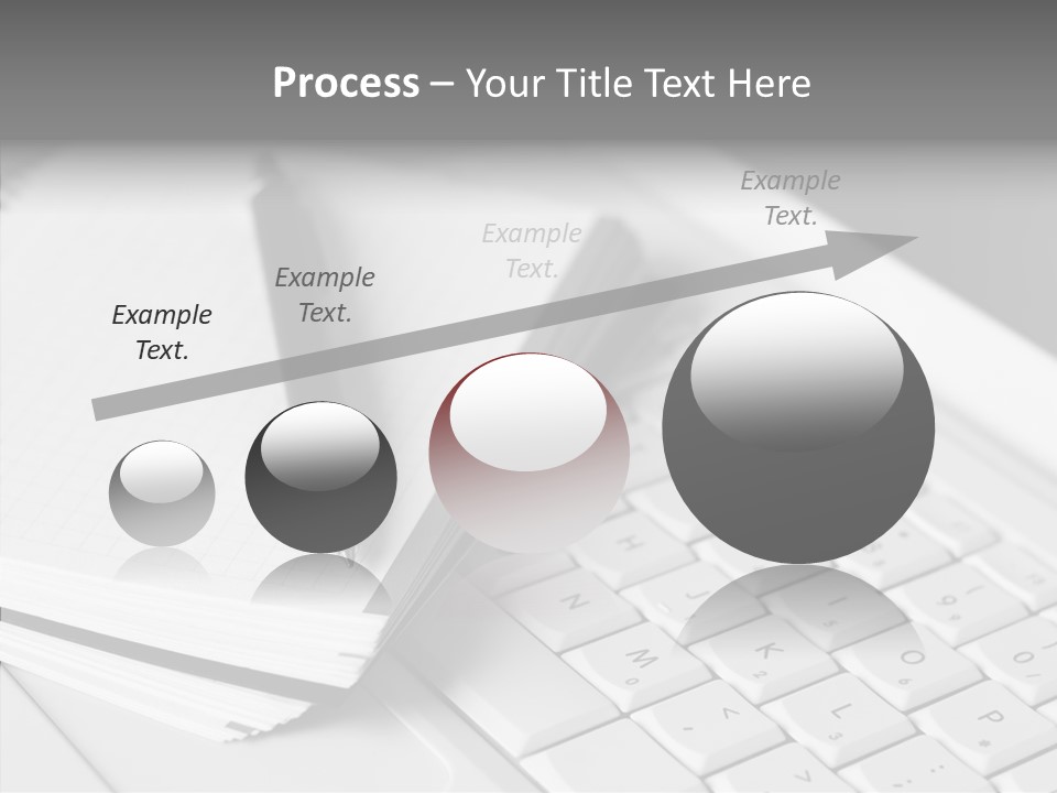 Togetherness White Background Assist PowerPoint Template